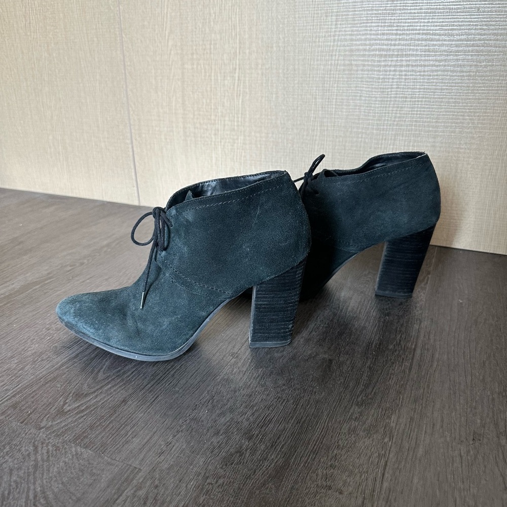 Franco Sarto suede ankle boots